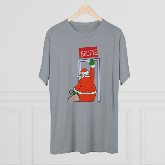 Santa Gameday Believe t-shirt