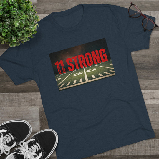 11 Strong Football t-shirt