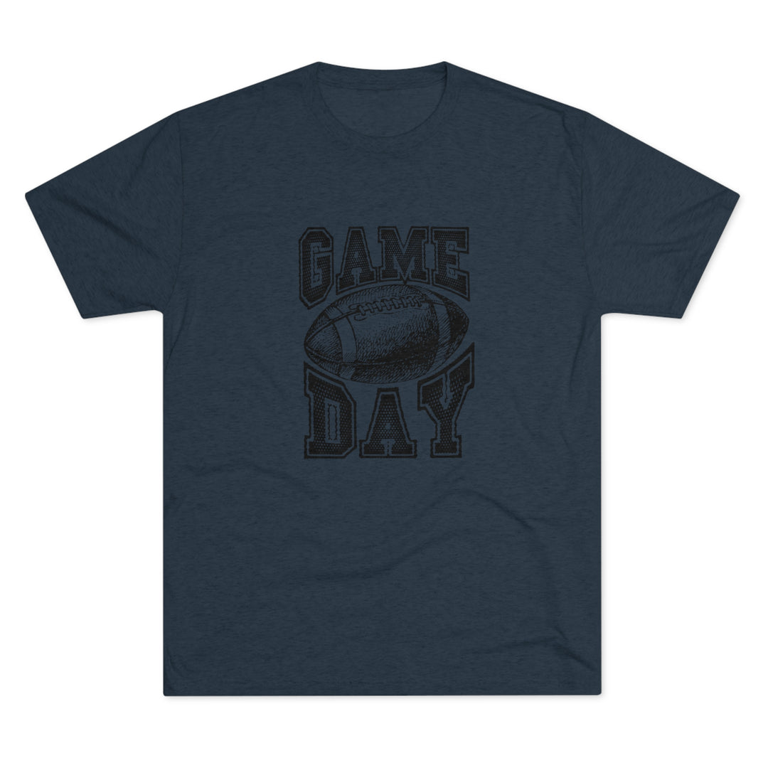 Black Game Day Football t-shirt