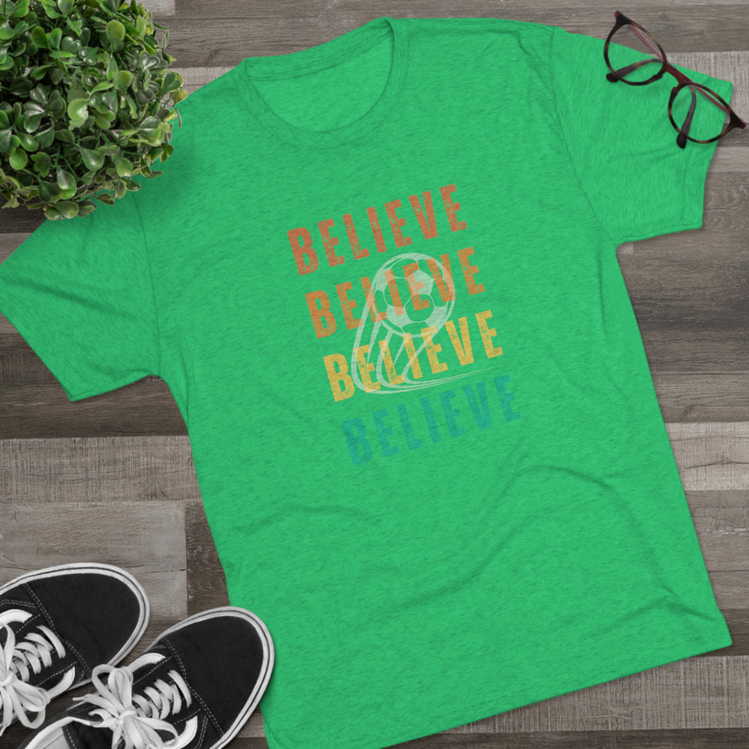 4X "BELIEVE" inspiration t-shirt