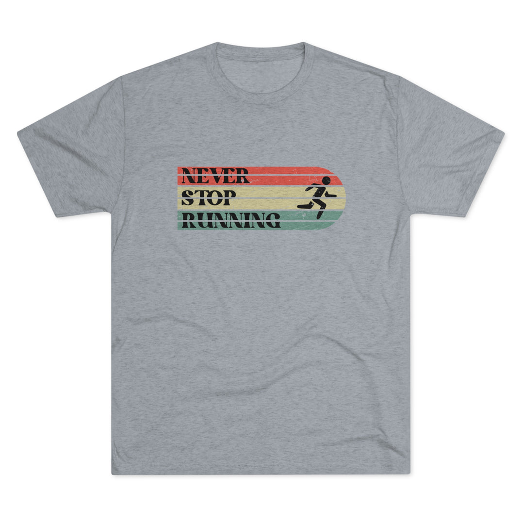 Vintage Never Stop Running t-shirt