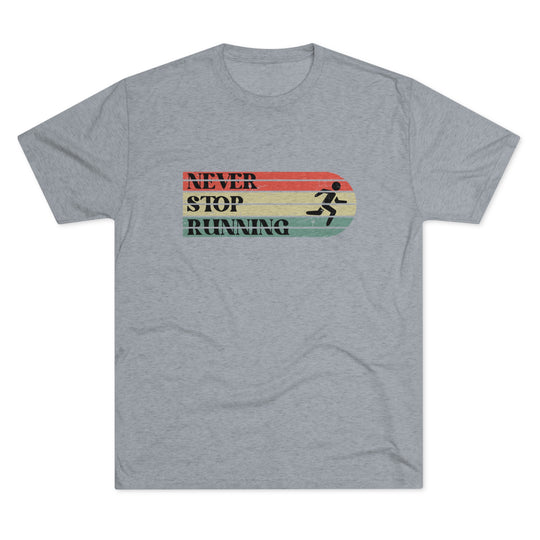 Vintage Never Stop Running t-shirt