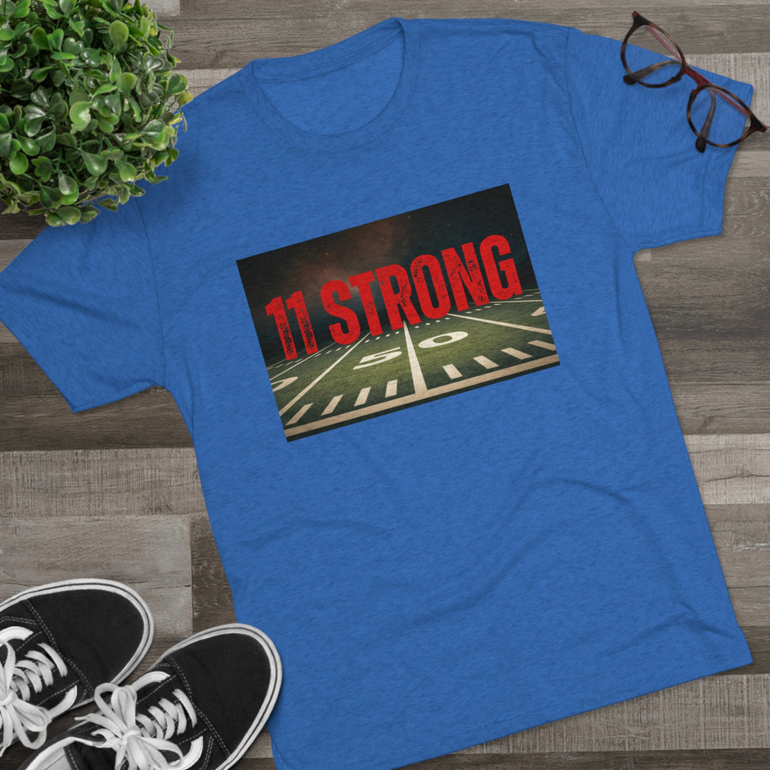 11 Strong Football t-shirt