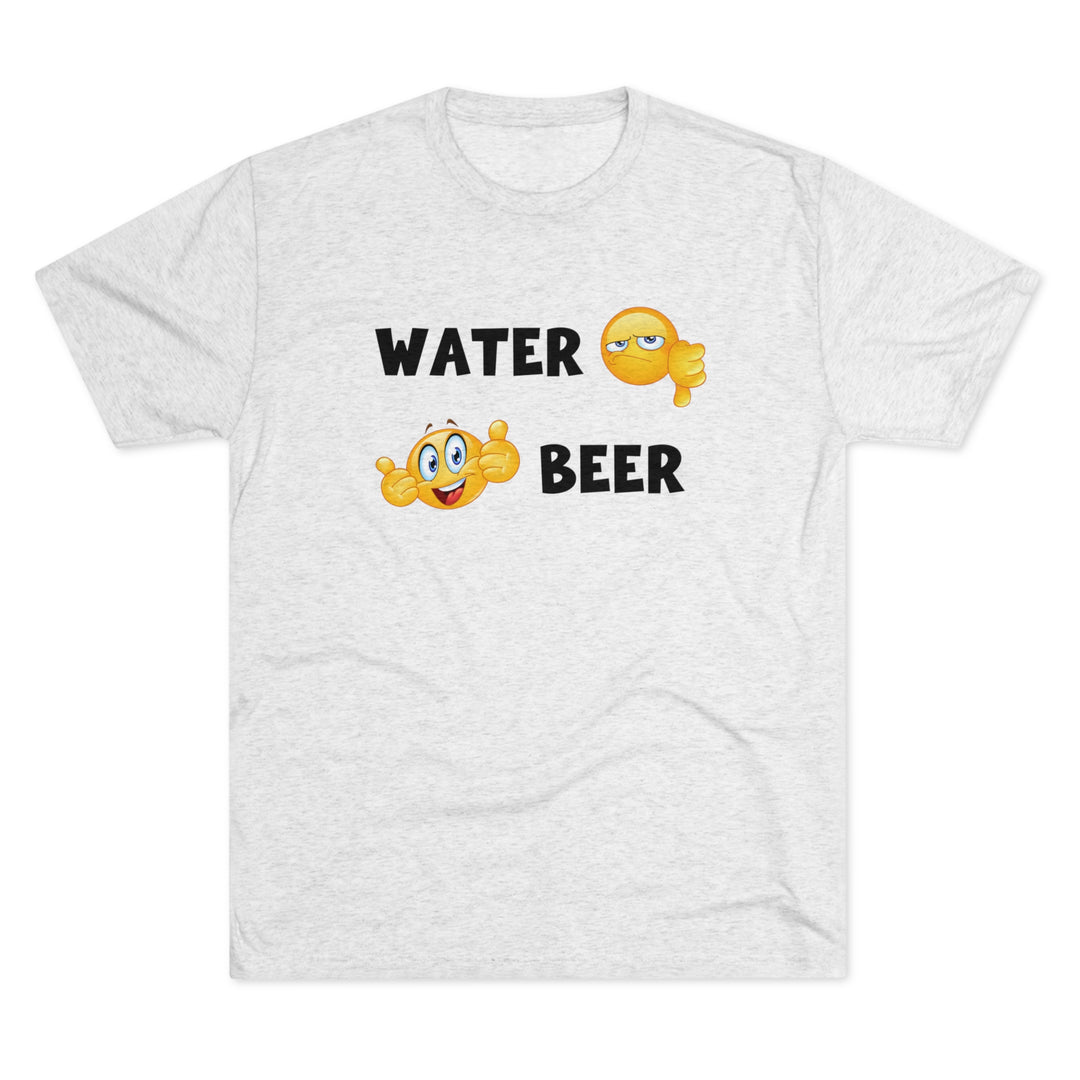 Water Boo, Beer Yay t-shirt