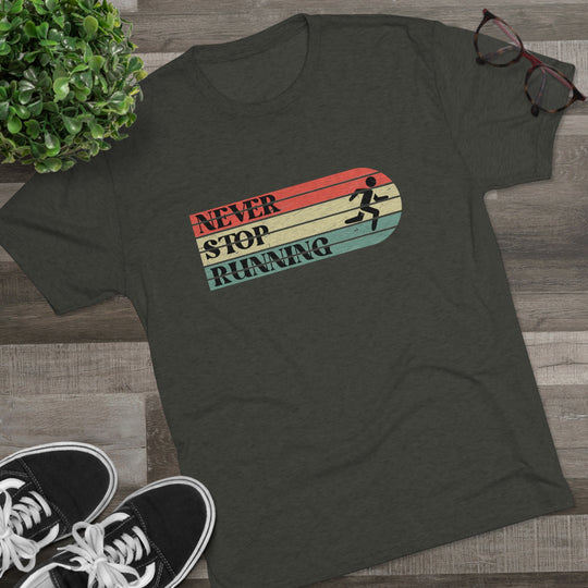 Vintage Never Stop Running t-shirt