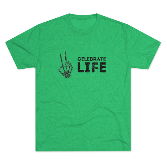 Celebrate Life Skeleton t-shirt