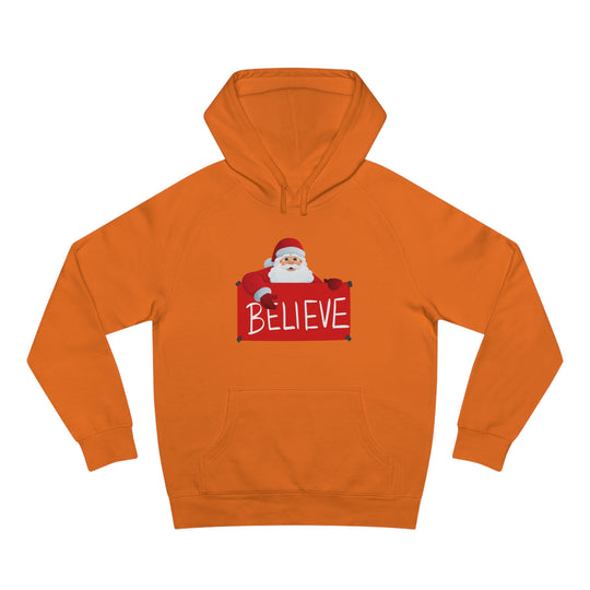 Santa and Believe Sign Hoodie