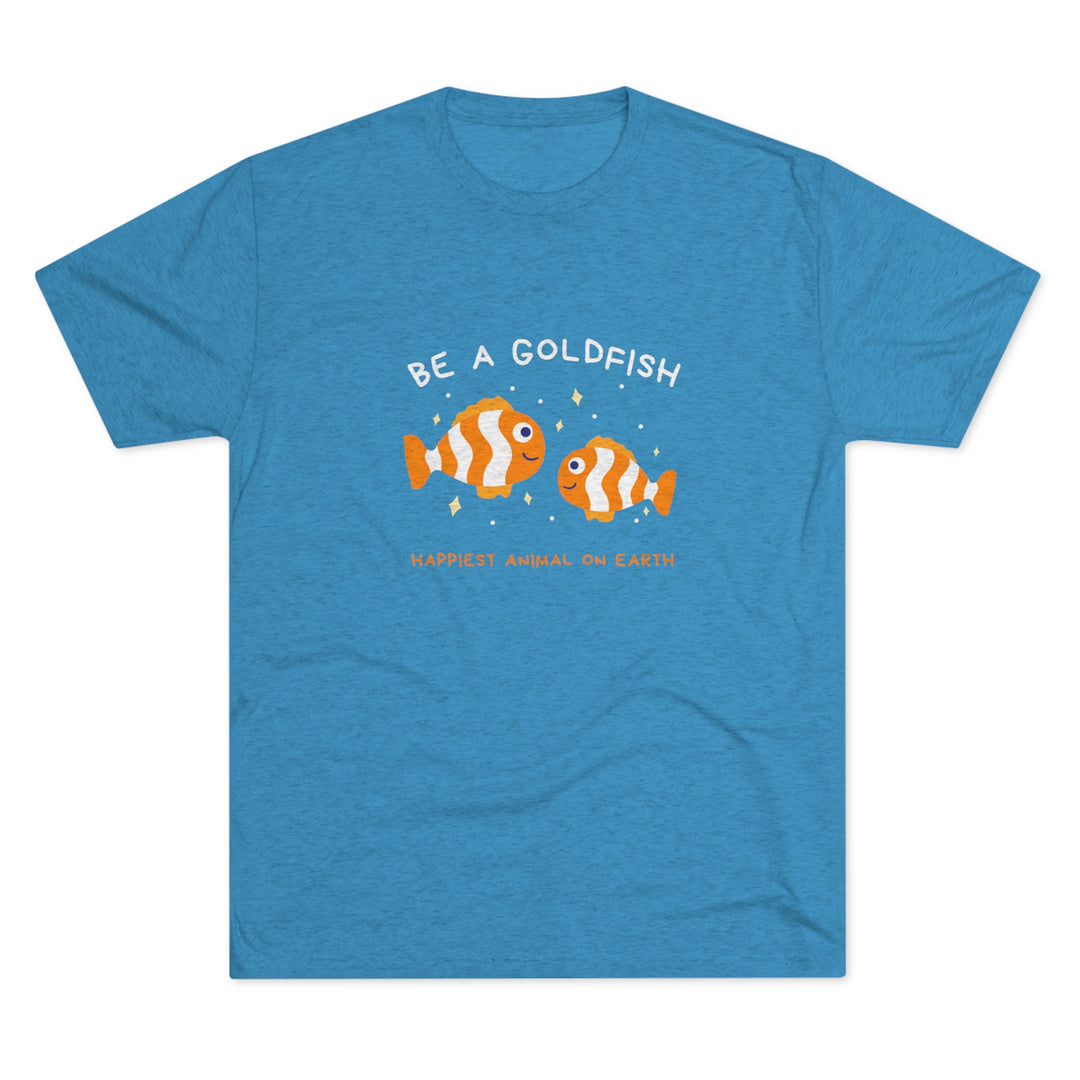 Goldfish Happiest Animal t-shirt