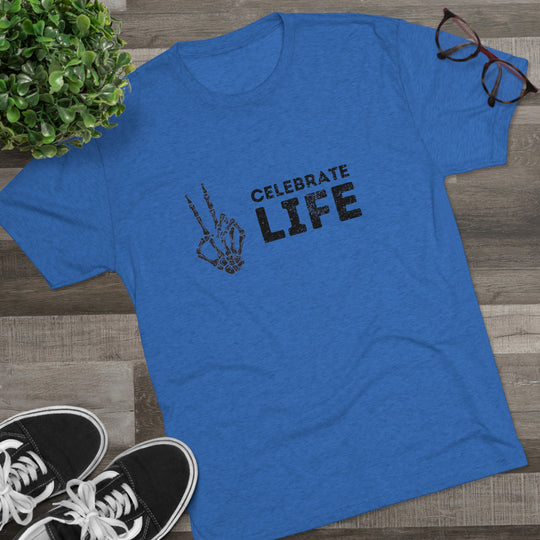 Celebrate Life Skeleton t-shirt