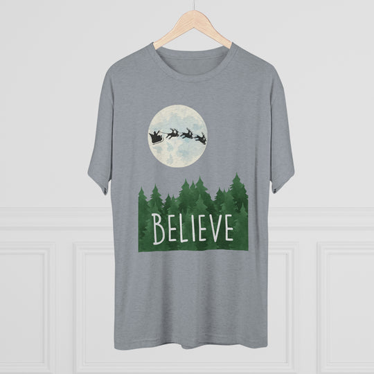 Santa "BELIEVE" inspiration t-shirt