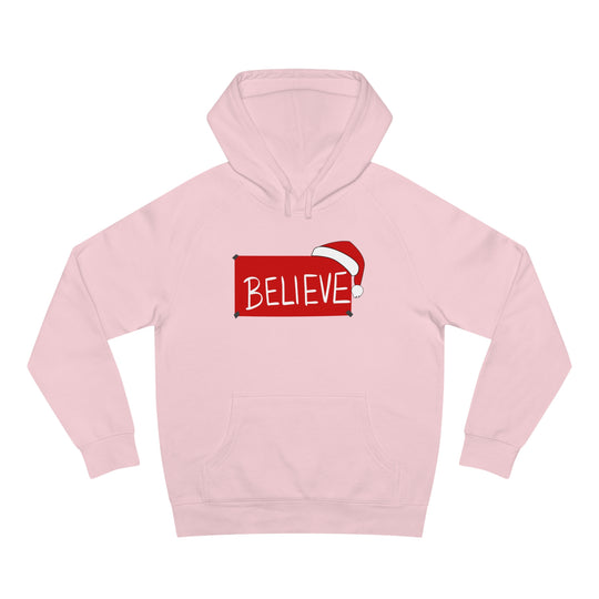 Believe Santa Hat Hoodie