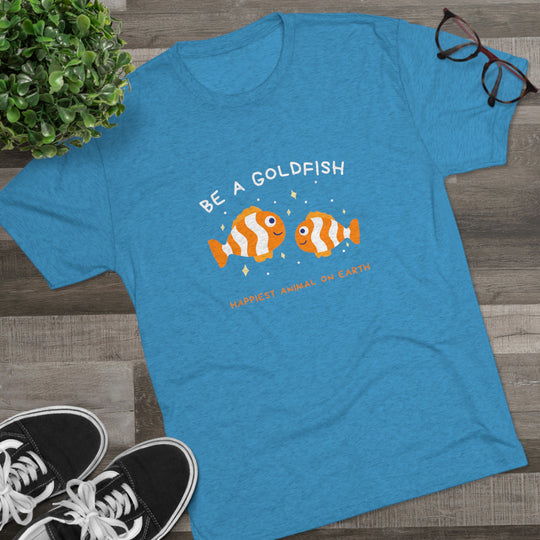 Goldfish Happiest Animal t-shirt