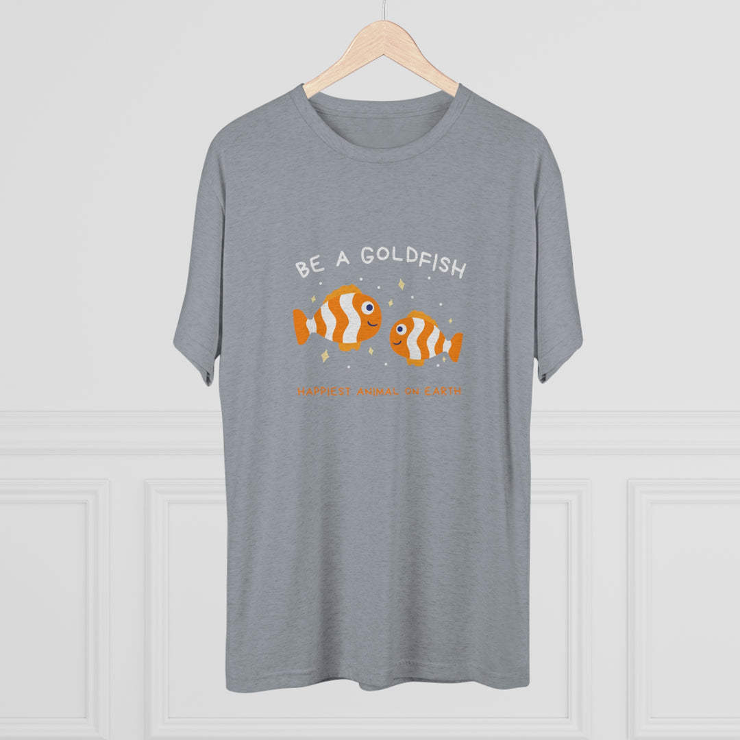 Goldfish Happiest Animal t-shirt