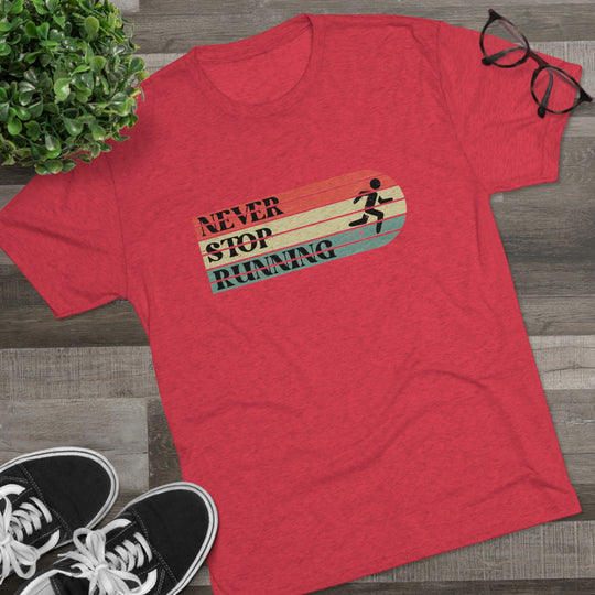 Vintage Never Stop Running t-shirt