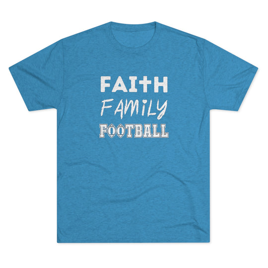 Faith Family Football t-shirt