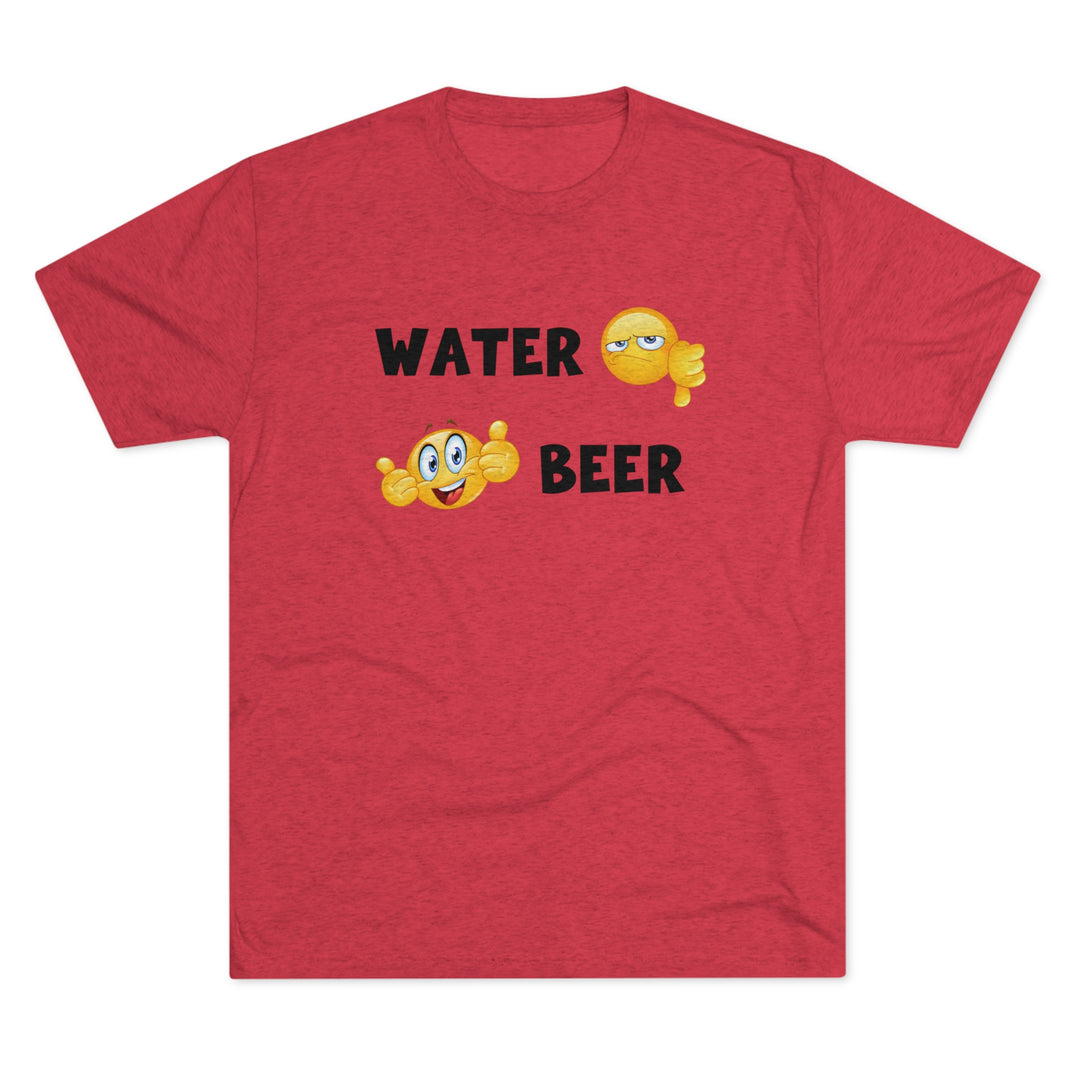 Water Boo, Beer Yay t-shirt