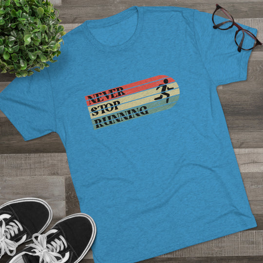 Vintage Never Stop Running t-shirt