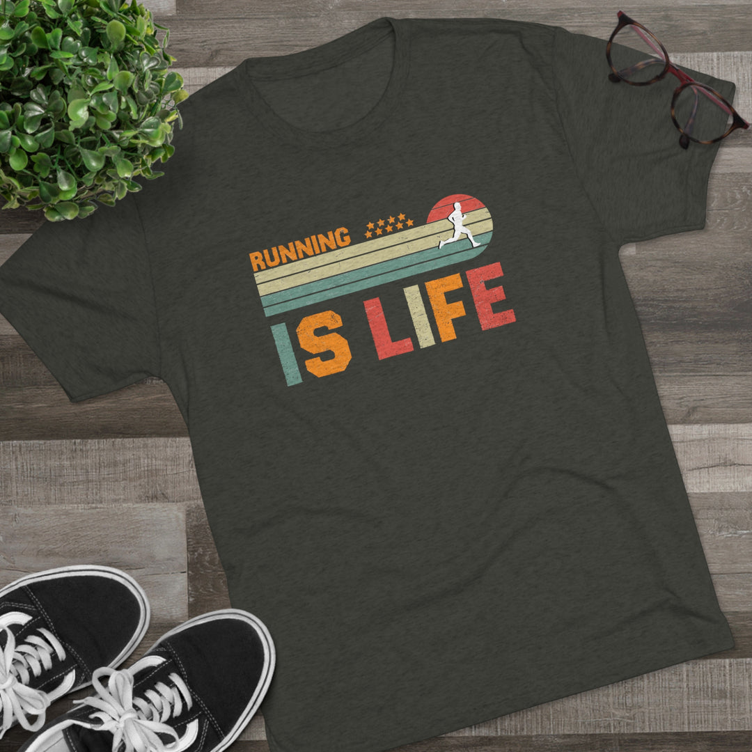 Vintage Running Is Life t-shirt, Inspiration