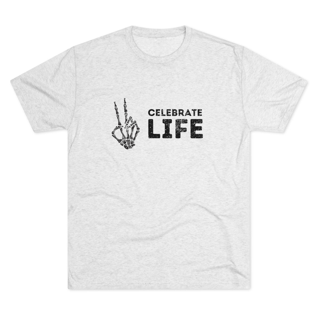 Celebrate Life Skeleton t-shirt