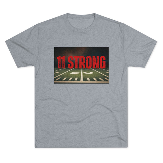 11 Strong Football t-shirt