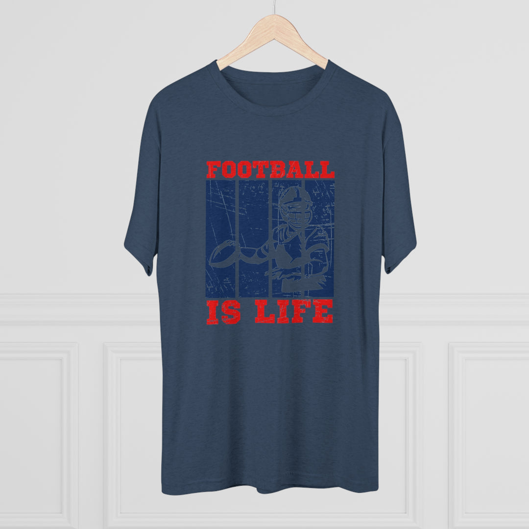 Vintage Football (American) Is Life  t-shirt