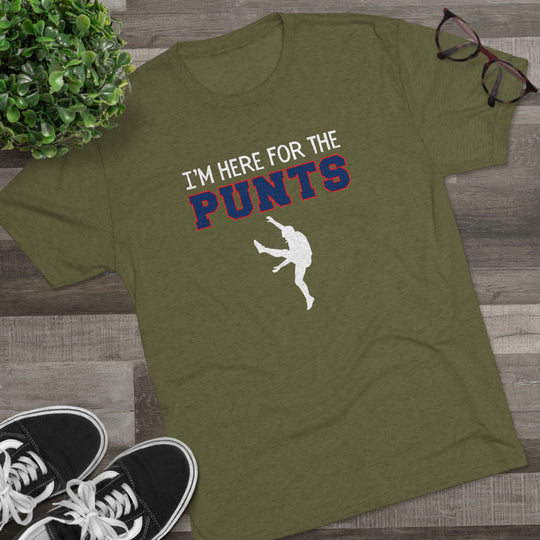 I'm Here For the Punts  t-shirt