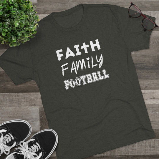 Faith Family Football t-shirt