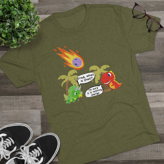 Dinorsaurs, Relationships, and Meteors t-shirt