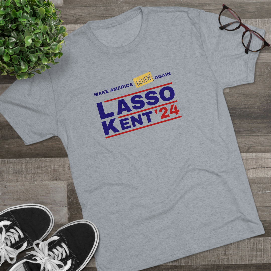 Lasso Kent Make America Believe Again t-shirt