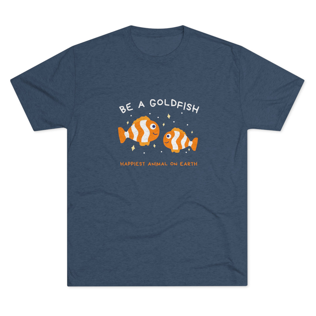 Goldfish Happiest Animal t-shirt