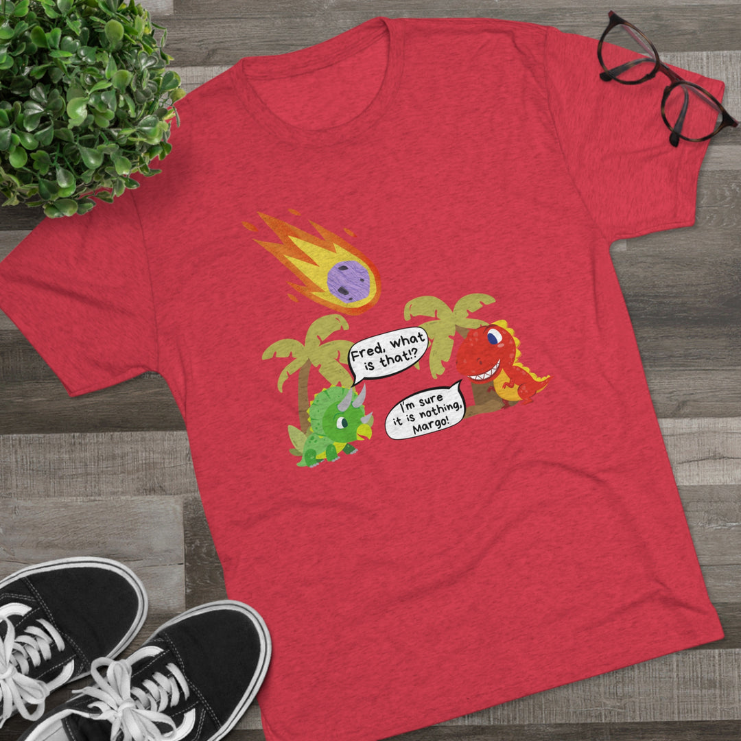 Dinorsaurs, Relationships, and Meteors t-shirt