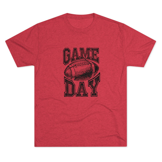 Black Game Day Football t-shirt