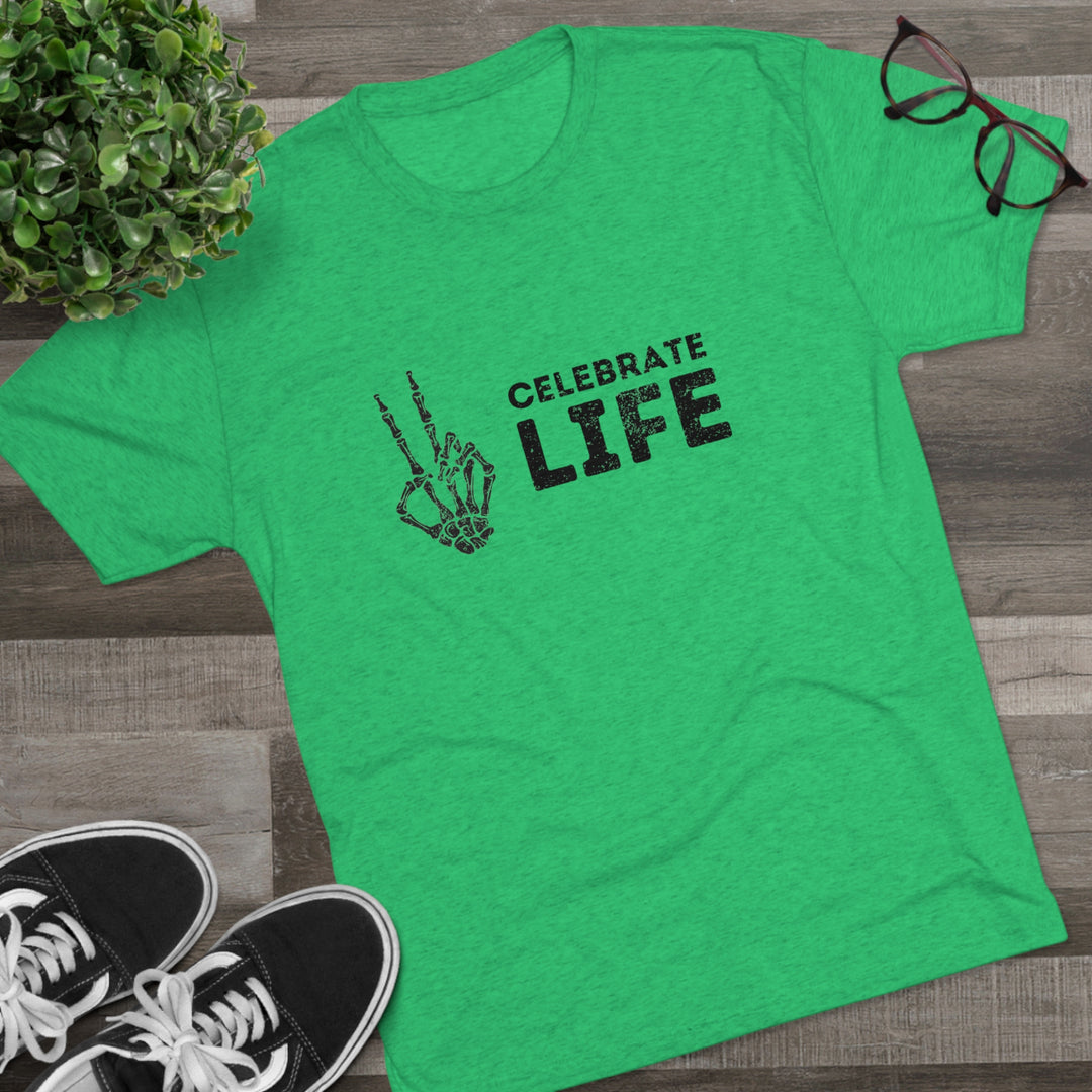 Celebrate Life Skeleton t-shirt