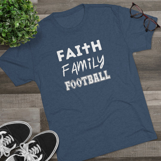 Faith Family Football t-shirt