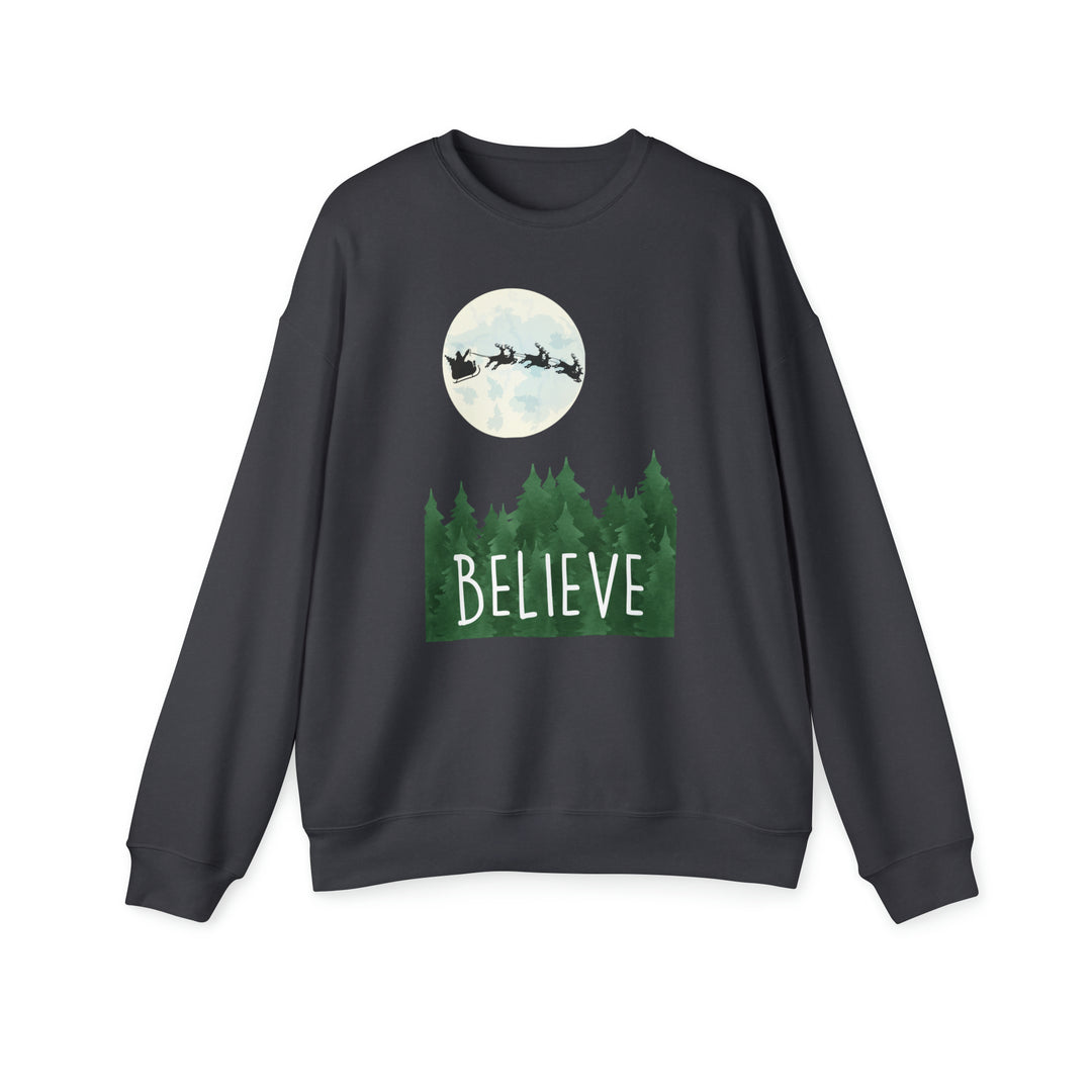 Santa "BELIEVE" inspiration Sweatshirt