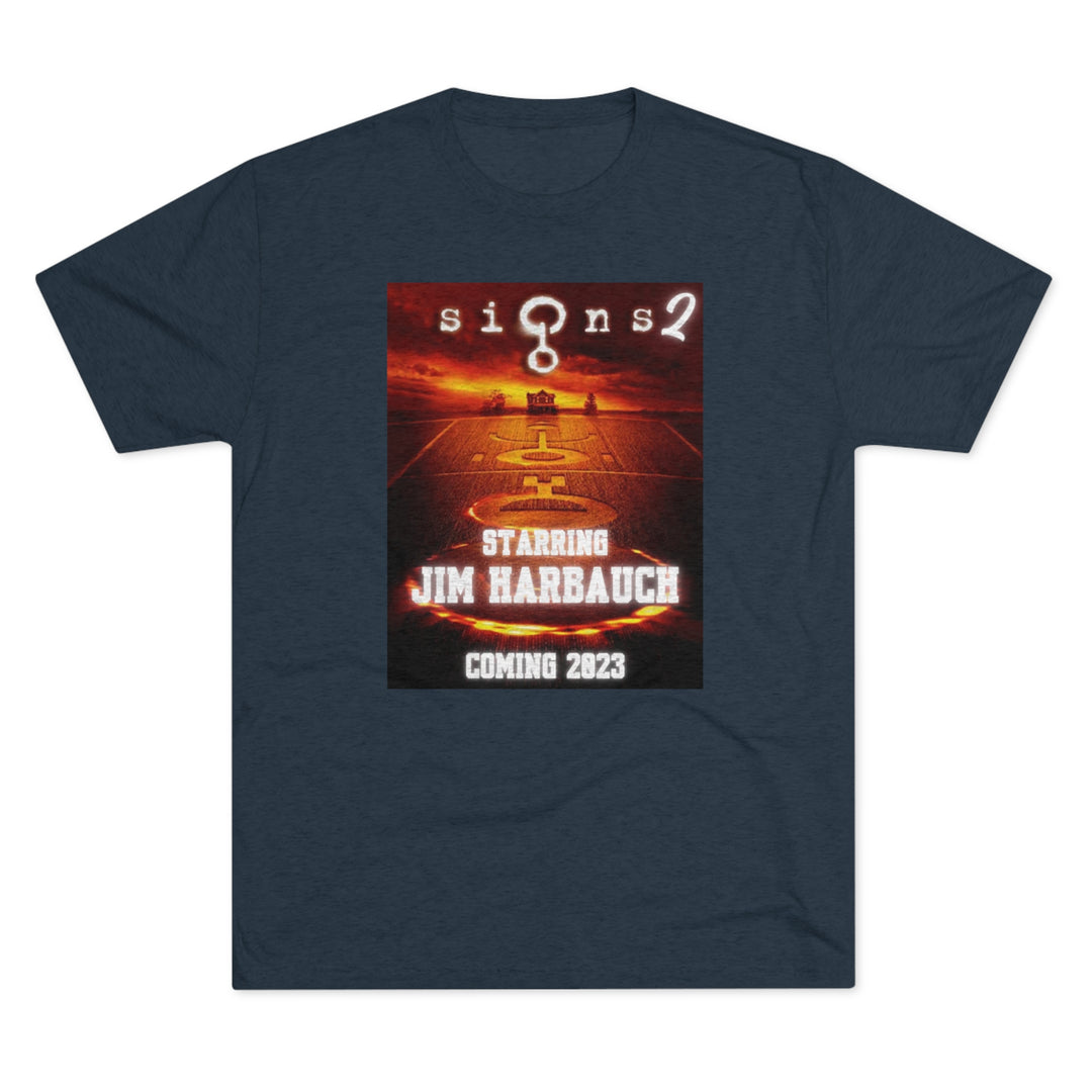 “Signs” 2 starring Harbaugh t-shirt