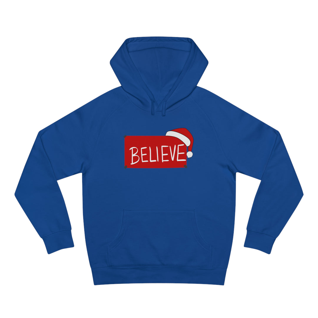 Believe Santa Hat Hoodie