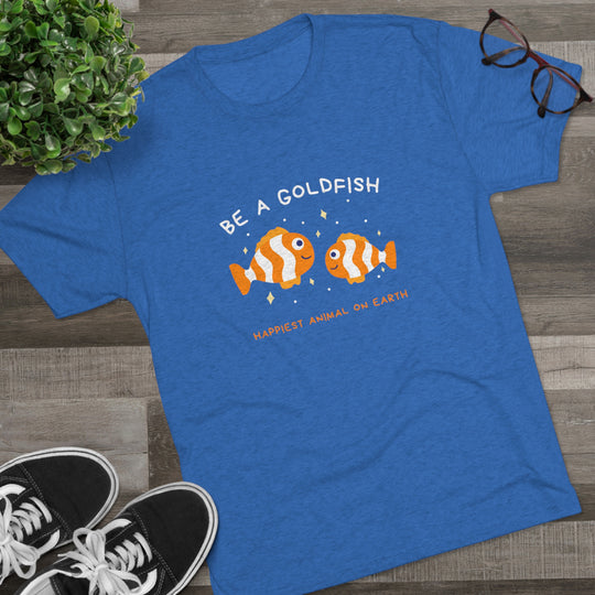 Goldfish Happiest Animal t-shirt