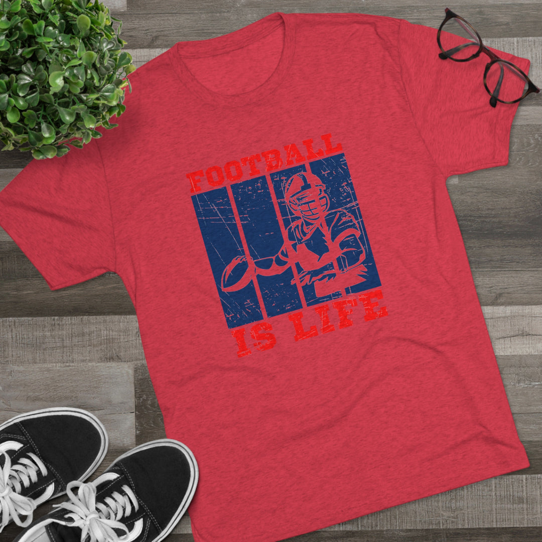 Vintage Football (American) Is Life  t-shirt