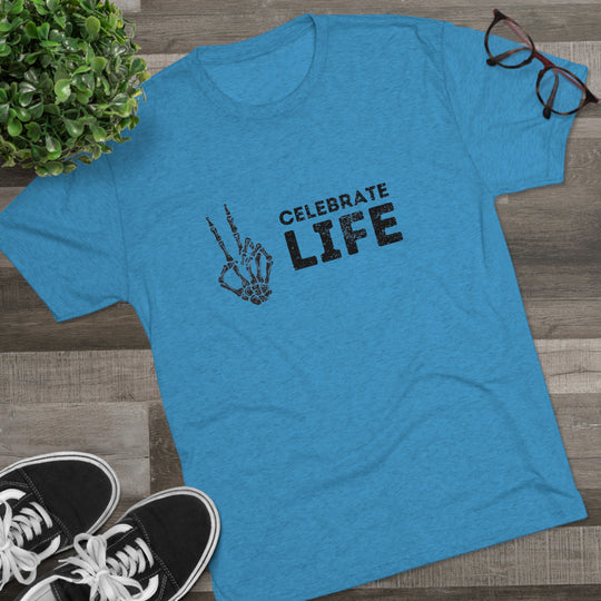 Celebrate Life Skeleton t-shirt