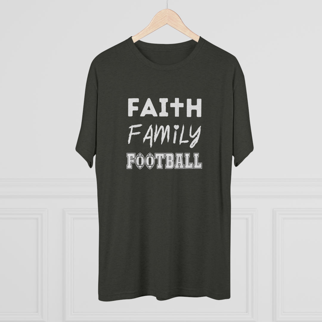 Faith Family Football t-shirt