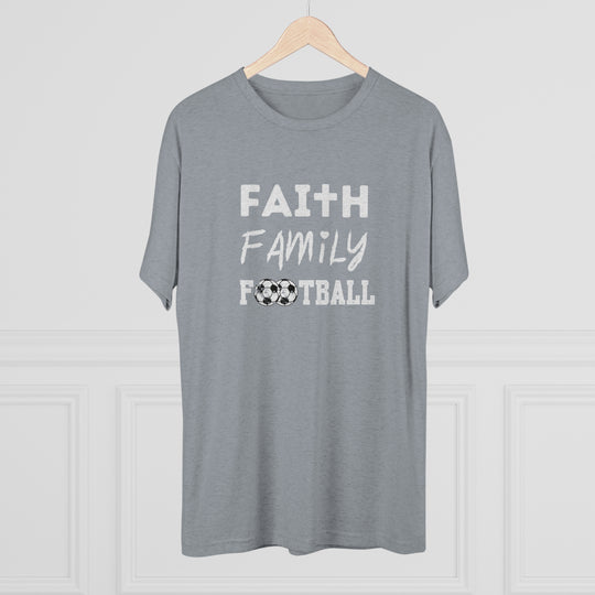 Faith Family Football (Soccer) t-shirt