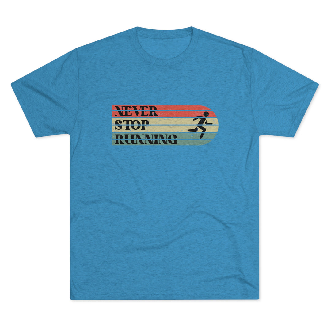 Vintage Never Stop Running t-shirt