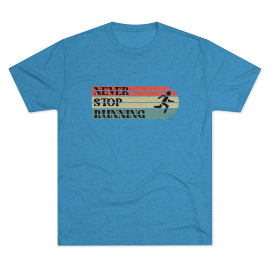 Vintage Never Stop Running t-shirt